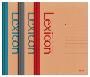 Тетрадь Deli 23212 A5 100л линейка ассорти