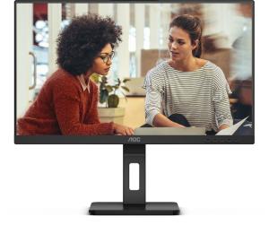 Монитор AOC 24" 24E3QAF черный IPS LED 16:9 HDMI M/M матовая HAS Piv 300cd 178гр/178гр 1920x1080 75Hz VGA DP FHD 4.45кг