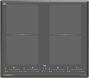 Индукционная варочная поверхность Maunfeld CVI594SF2DGR Inverter серый