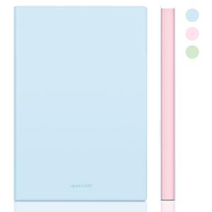 Блокнот Deli 22283LT-BLUE 210х143мм искусст. кожа 96л голубой