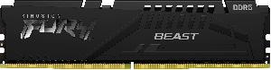 Память DDR5 16Gb 5200MHz Kingston KF552C40BB-16 Fury Beast RTL Gaming PC5-41600 CL40 DIMM 288-pin 1.25В single rank с радиатором Ret