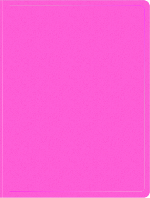 Папка метал.пруж.скоросш. Бюрократ Double Neon DNE07PPINK A4 пластик 0.7мм кор.27мм карм.прод.внут. розовый