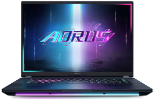 Ноутбук Gigabyte AORUS MASTER 16 AM6H Core Ultra 9 275HX 32Gb SSD1Tb NVIDIA GeForce RTX5070Ti 12Gb 16" OLED QHD+ (2560x1600) Windows 11 Pro black WiFi BT Cam (BXHC4KZE64SP)