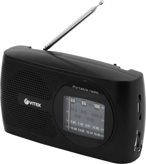 Радиоприемник настольный Vitek VT-3587 черный