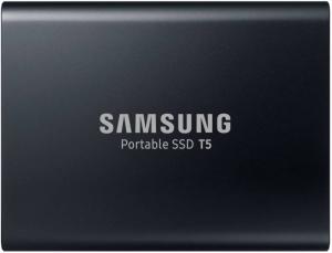 Накопитель SSD Samsung USB-C 1Tb MU-PA1T0B/WW T5 1.8" черный