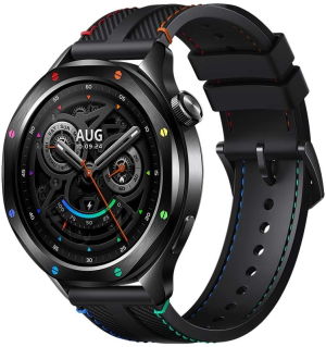 Смарт-часы Xiaomi Watch S4 47мм 1.43" AMOLED корп.черный рем.черный (BHR9199GL)