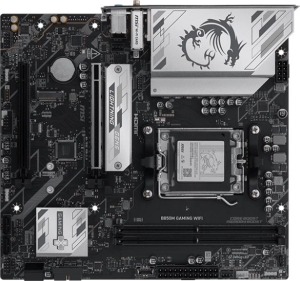 Материнская плата MSI B850M GAMING WIFI SocketAM5 AMD B850 2xDDR5 mATX AC`97 8ch(7.1) 2.5Gg RAID+HDMI+DP