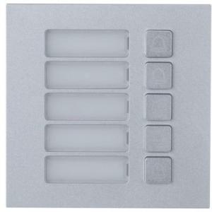 Видеопанель Dahua DHI-VTO4202F-MB5 цветной сигнал цвет панели: серебристый