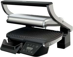 Электрогриль Tefal Optigrill GC740B30 2000Вт серебристый/черный