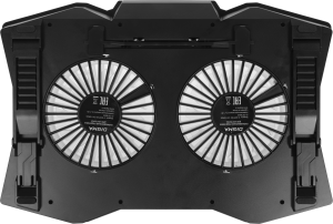 Подставка для ноутбука Digma D-NCP180-2x110RGB 2x черный
