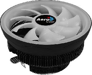 Устройство охлаждения(кулер) Aerocool Core Plus Soc-AM5/AM4/1151/1200/1700 4-pin 15-25dB Al 110W 305gr LED Ret