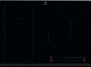 Индукционная варочная поверхность Electrolux EIS77453 черный