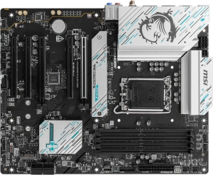 Материнская плата MSI B760 GAMING PLUS WIFI DDR4 Soc-1700 Intel B760 4xDDR4 ATX AC`97 8ch(7.1) 2.5Gg+HDMI+DP