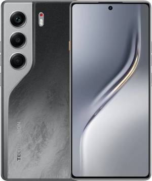 Смартфон Tecno Camon 40 256Gb 12Gb черный моноблок 3G 4G 2Sim 6.78" 1080x2436 Android 15 50Mpix 802.11 a/b/g/n/ac NFC GPS GSM900/1800 GSM1900 Protect FM microSD max1024Gb