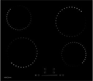 Варочная поверхность Krona CORTO 60 BL черный