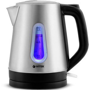 Чайник электрический Vitek VT-7038 1.8л. 2200Вт сталь корпус: металл