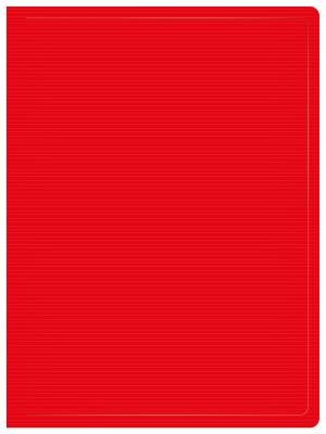 Папка с 20 прозр.вклад. Бюрократ DeLuxe DLV20RED A4 пластик 0.7мм красный