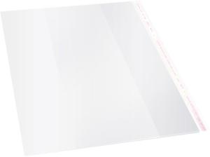 Обложка Silwerhof 382154 Монстрики для учебника с липк.сл. (набор 5шт) для старших классов ПП 70мкм гладкая прозр. 250х380мм