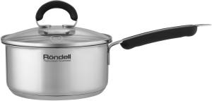 Ковш Rondell Brando RDS-1803 1.3л. d=16см (с крышкой) стальной