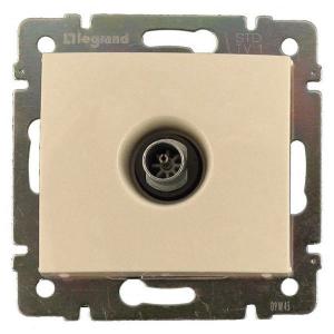 Розетка телев. Legrand Valena 774329 скрыт. слоновая кость