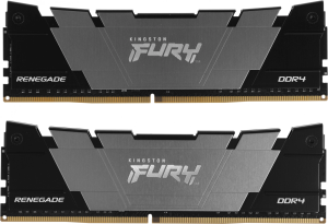 Память DDR4 2x8GB 4600МГц Kingston KF446C19RB2K2/16 Fury Renegade Black RTL Gaming PC4-36800 CL19 DIMM 288-pin 1.5В kit dual rank с радиатором Ret