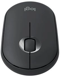 Мышь Logitech Pebble 2 M350S графитовый оптическая 4000dpi silent беспров. BT для ноутбука 2but (910-006988)