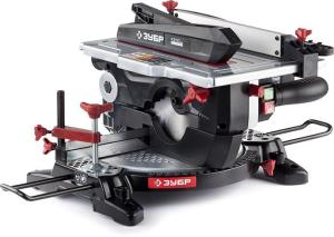 Торцовочная пила Зубр ЗПТК-210-1500 1500Вт 4500об/мин d=210мм