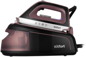 Парогенератор Kitfort КТ-9309 2250Вт черный/фиолетовый