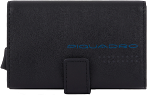 Чехол для кредитных карт Piquadro Urban PP5649UB00R/NGR черный/серый натур.кожа