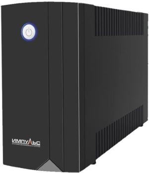 Источник бесперебойного питания Импульс Юниор 650 360Вт 650ВА черный