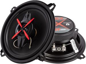 Колонки автомобильные Kicx ST 132 80Вт 89дБ 4Ом 13см (5дюйм) (ком.:2кол.) коаксиальные трехполосные