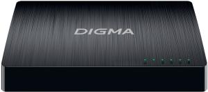 Коммутатор Digma DSW-105GE 5x1Гбит/с неуправляемый