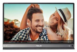 Монитор Asus 15.6" ZenScreen MB16AP темно-серый IPS LED 16:9 глянцевая 220cd 178гр/178гр 1920x1080 60Hz FHD USB 0.86кг