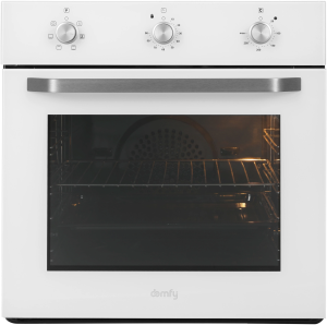 Духовой шкаф Электрический Domfy DM6632EO WG белый стекло