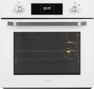 Духовой шкаф Электрический Domfy DM6642EO WG белый стекло