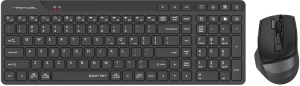 Клавиатура + мышь A4Tech Fstyler FB2800C Air2 клав:черный/серый мышь:черный/серый USB беспроводная Bluetooth/Радио slim
