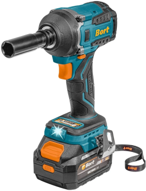Гайковерт Bort BSR-21U 800Вт аккум. патрон:квад.1/2" (кейс в комплекте) (93418477)