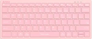 Клавиатура A4Tech Fstyler FBX51C розовый USB беспроводная BT/Radio slim Multimedia (FBX51C PINK)