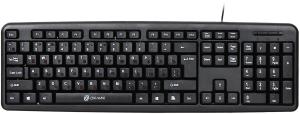 Клавиатура Оклик 90M черный USB