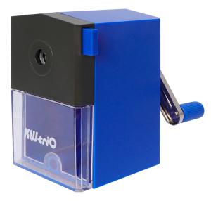 Точилка для карандашей механическая Kw-Trio 305Ablu 1 отверстие пластик синий