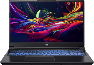 Ноутбук IRU Калибр 15ALC Core i5 12500H 16Gb SSD512Gb NVIDIA GeForce RTX 3050 4Gb 15.6" IPS FHD (1920x1080) без ОС black WiFi BT Cam 3465mAh (1930300)