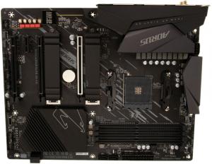 Материнская плата Gigabyte B550 AORUS ELITE AX V2 Soc-AM4 AMD B550 4xDDR4 ATX AC`97 8ch(7.1) 2.5Gg RAID+HDMI+DP