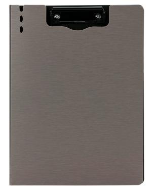 Папка-планшет Deli 64513GREY A4 полипропилен вспененный серый с крышкой