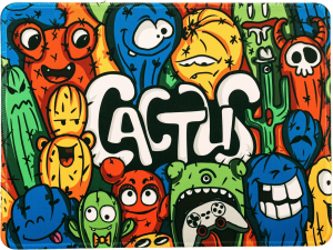 Коврик для мыши Cactus Colorful Cacti 400x300x3мм (CS-MP-PRO07XL)