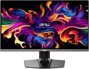 Монитор MSI 26.5" MPG 272URX QD-OLED черный QD OLED LED 0.03ms 16:9 HDMI M/M матовая HAS Piv 1500000:1 250cd 178гр/178гр 3840x2160 240Hz DP 4K USB 8кг