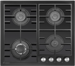 Газовая варочная поверхность Hyundai HHG 6438 BG черный