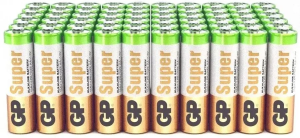 Батарея GP Super 15A50/10HR-2CRVS60 AA (промо:50+10) (60шт) спайка