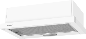 Вытяжка встраиваемая Weissgauff Tel 06 1M WE белый управление: механическое (1 мотор)