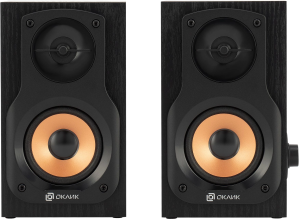 Колонки Оклик OK-162 2.0 черный 8Вт