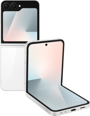 Смартфон Samsung SM-F761B Galaxy Flip7 FE 256Gb 8Gb белый раскладной 3G 4G 6.7" 1080x2640 Android 14 50Mpix 802.11 a/b/g/n/ac/ax NFC GPS GSM900/1800 GSM1900 Protect
